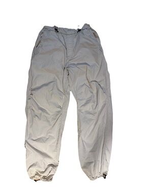 Light beige Garage parachute Pants
